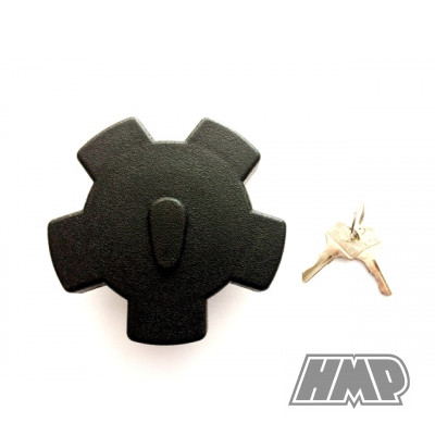 Tampão depósito gasolina motorizada 37.5 mm ( MACAL M80 / M83 / TR50 etc ) com chave